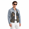 Alpha Mind Denim Printed Shacket
