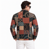 Mosaic Denim Printed Shacket
