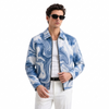 Waver Mix Denim Printed Shacket