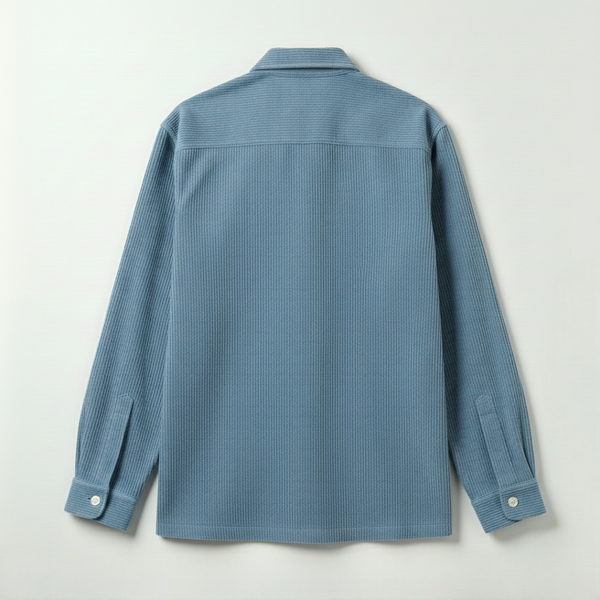 CORDUROY- SKY BLUE FULL-SLEEVES SHIRT