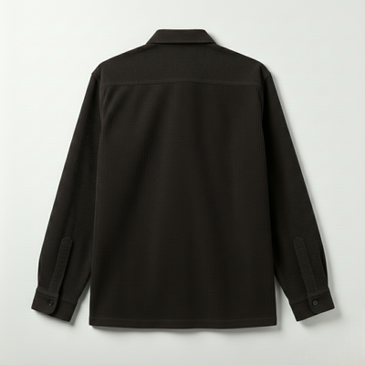 CORDUROY- BROWN FULL-SLEEVES SHIRT