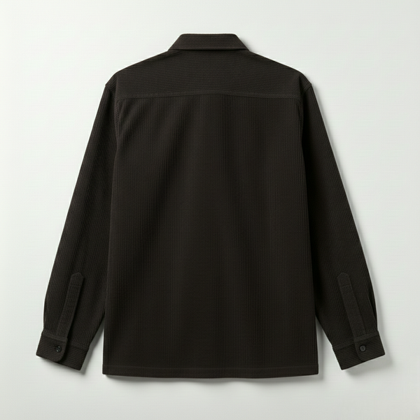 CORDUROY- BROWN FULL-SLEEVES SHIRT