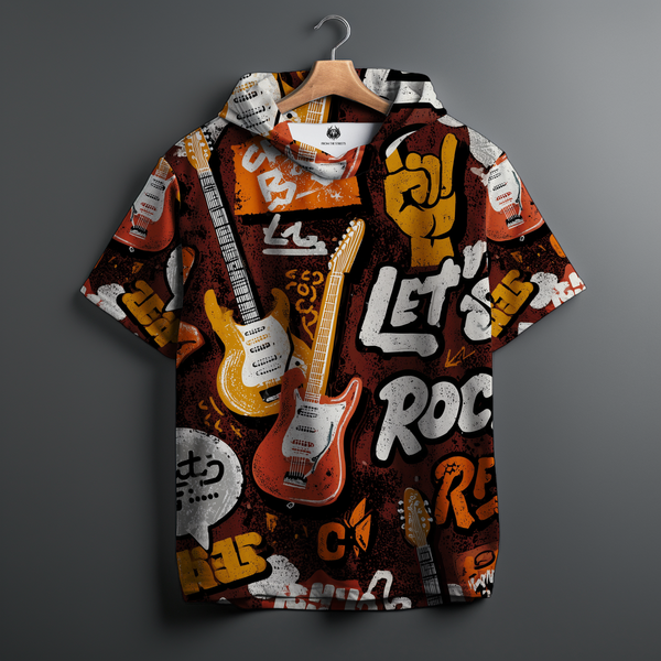 Rock n Roll Oversized Summer Hoodie