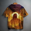 Faith In God Oversized Half Hoodie