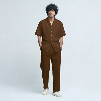 Linen- Brown Co-ord Set