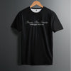 LIT NIGHTS EMBROIDERED REGULAR T-SHIRT