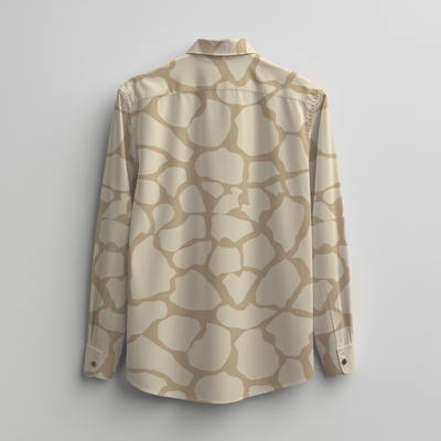 LEOPARD CRACKS FULL SHIRT