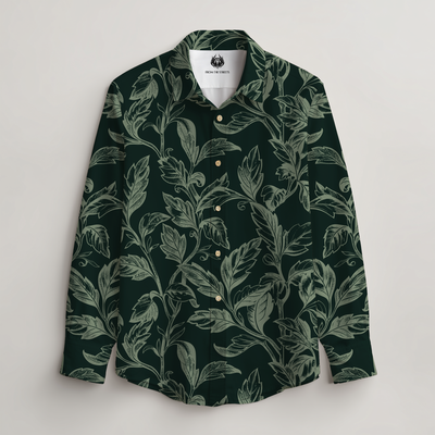 EMERALD LEAF FULL SHIRT