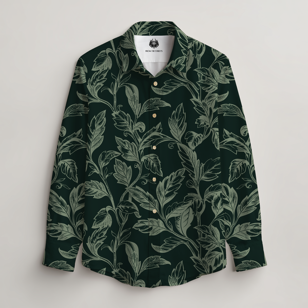 EMERALD LEAF FULL SHIRT