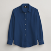 LINEN- BLUE FULL SLEEVES SHIRT