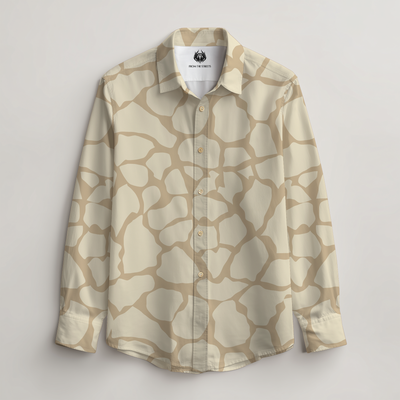 LEOPARD CRACKS FULL SHIRT