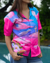 PINK RAPTURE CUBAN SHIRT