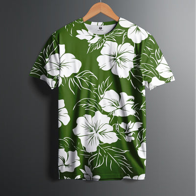 GREEN CHERRY REGULAR T-SHIRT