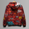 Hood Wall Printed Hoodie