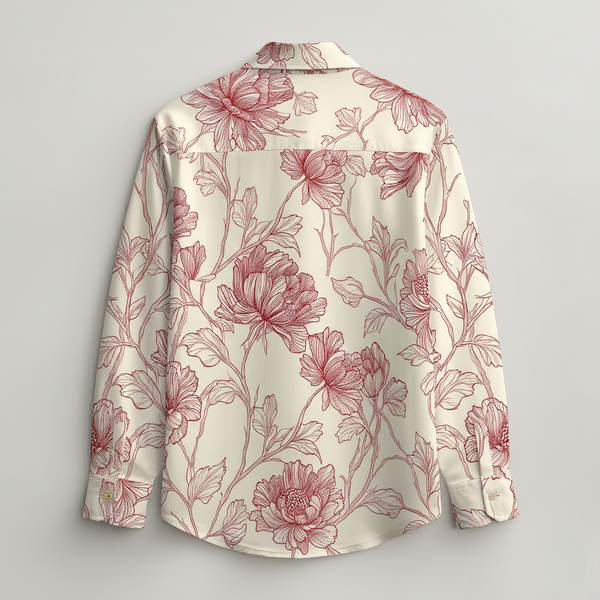 VEINY PRINTED FULL SHIRT