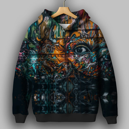 DMT Drop Printed Hoodie - FROM THE STREETS