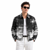 Night Rider Denim Printed Shacket