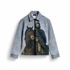 Alpha Mind Denim Printed Jacket
